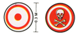 Three Guard&nbsp;Danger Plate