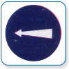 Compulsory turn left Right if symbol is reversed&nbsp;